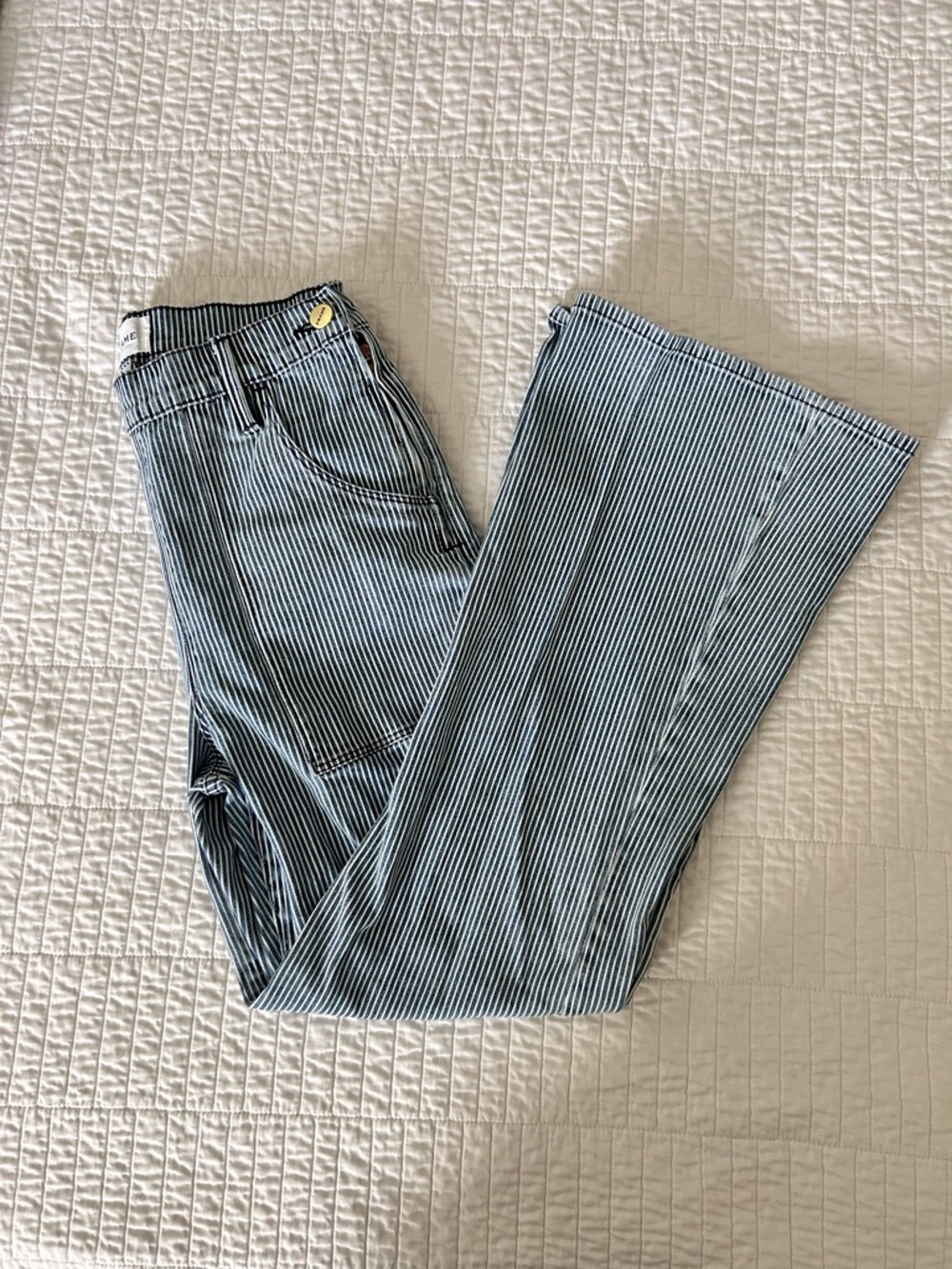 Frame Le Slim Palazzo High Waist Wide Leg Jeans